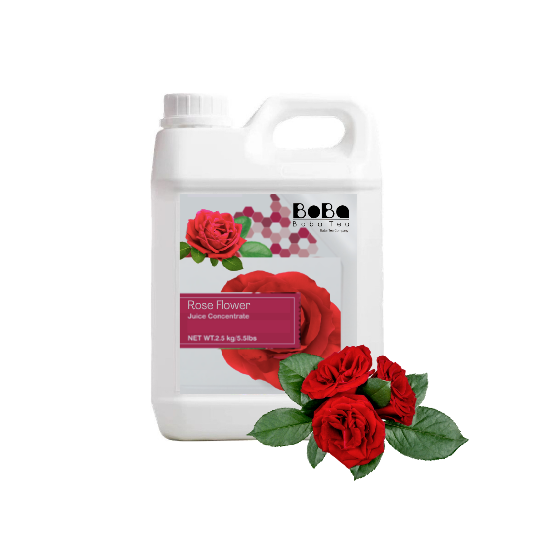 Boba Tea Company Rose Flowers Syrup - 2.5kg