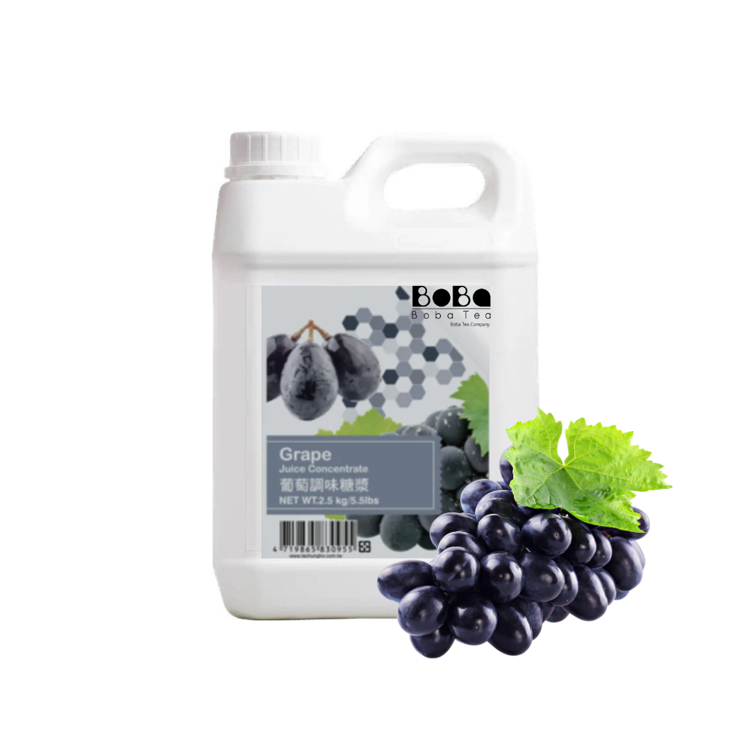 Boba Tea Company Grape Juice Syrup - 2.5kg