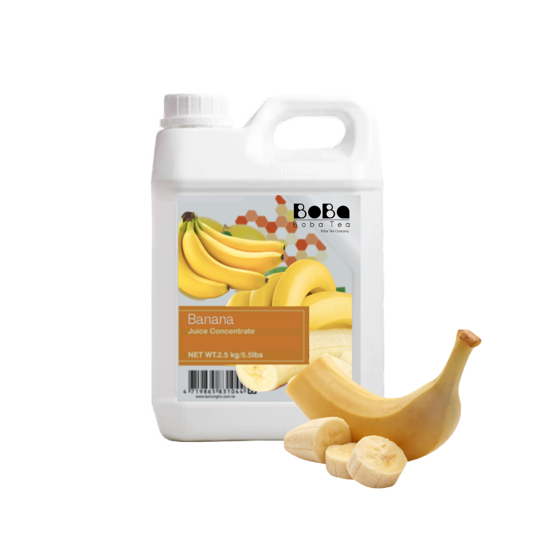 Boba Tea Company Banana Juice Syrup - 2.5kg