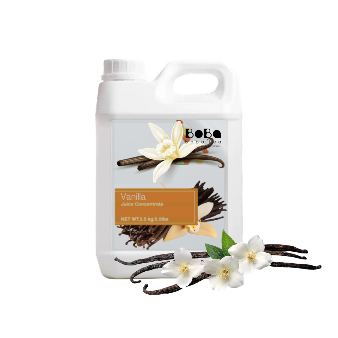 Boba Tea Company Vanilla Juice Syrup - 2.5kg