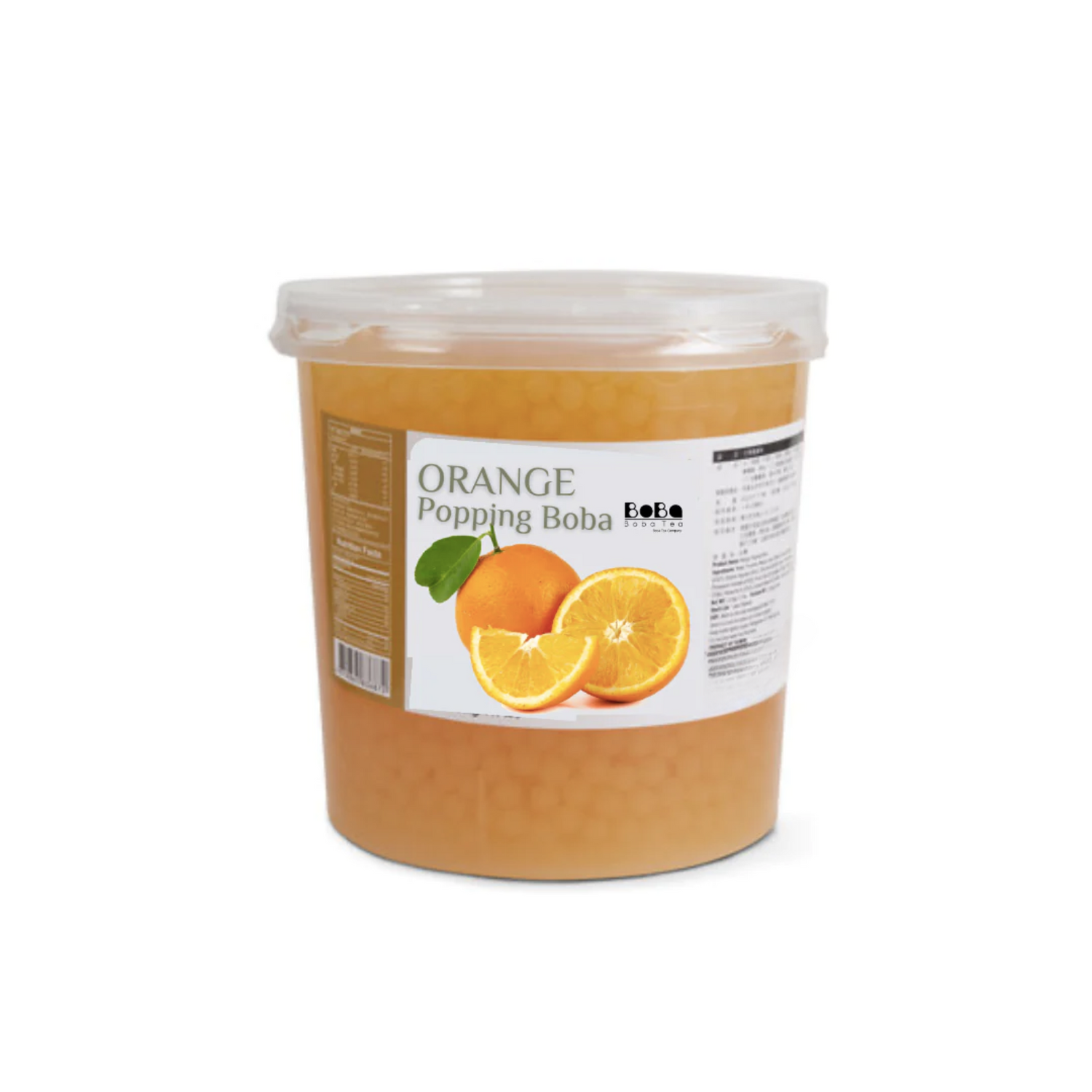 BoBa Tea Company Popping Boba - Orange 3.4kg