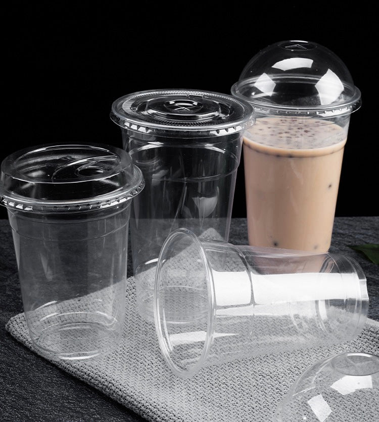 90mm PET Cup Lids - 1000pcs