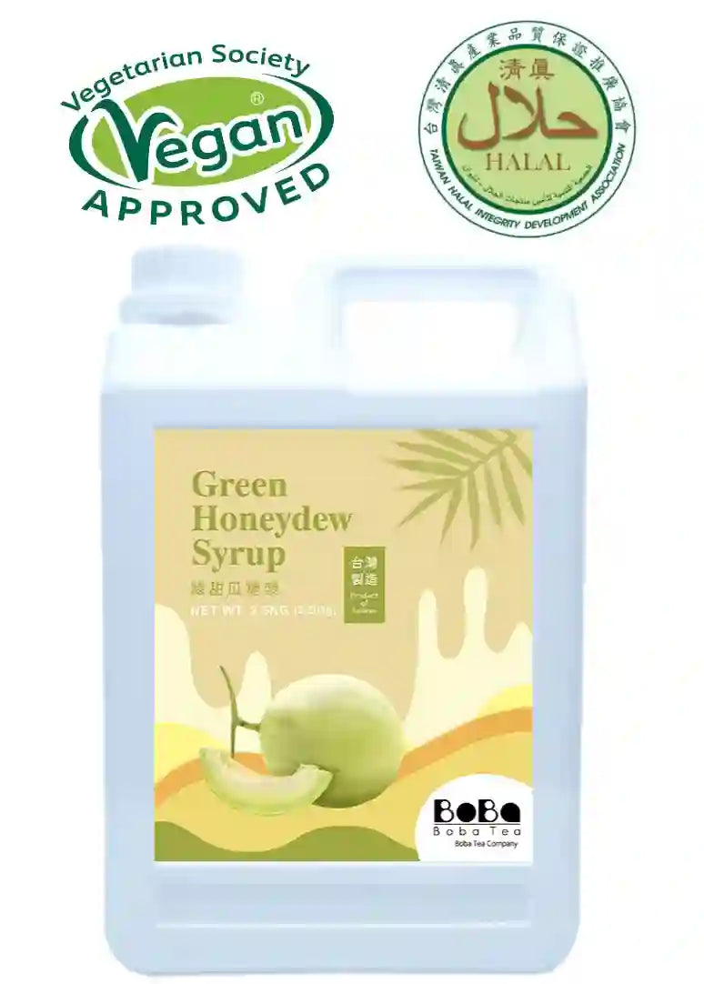 Boba Tea Company Honeydew Juice Syrup - 2.5kg