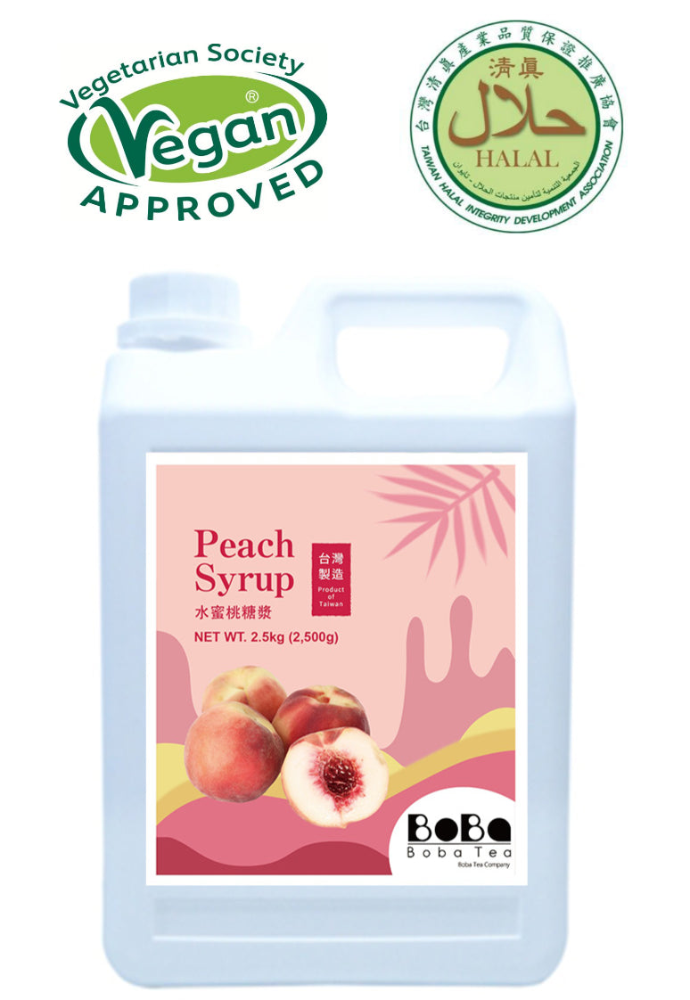 Boba Tea Company Peach Juice Syrup - 2.5kg