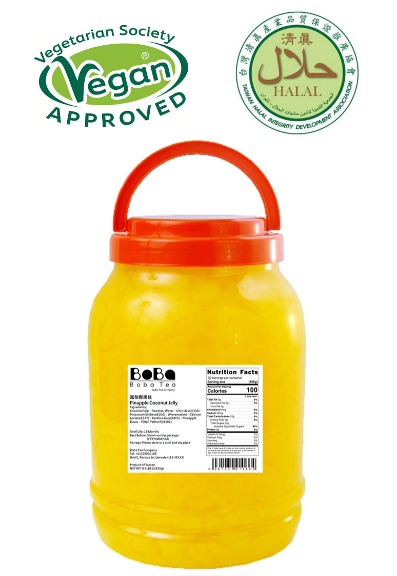 Boba Tea Company Pineapple Coco Jelly - 3.85kg