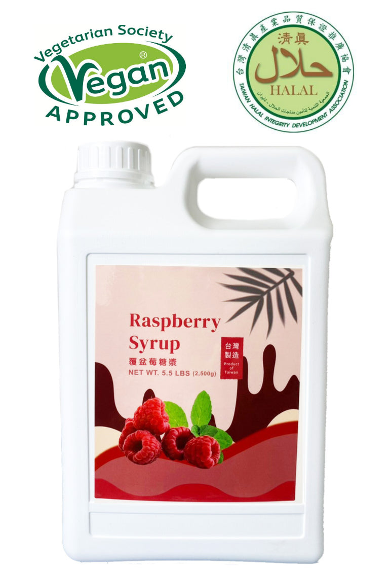 Boba Tea Company Raspberry Juice Syrup - 2.5kg