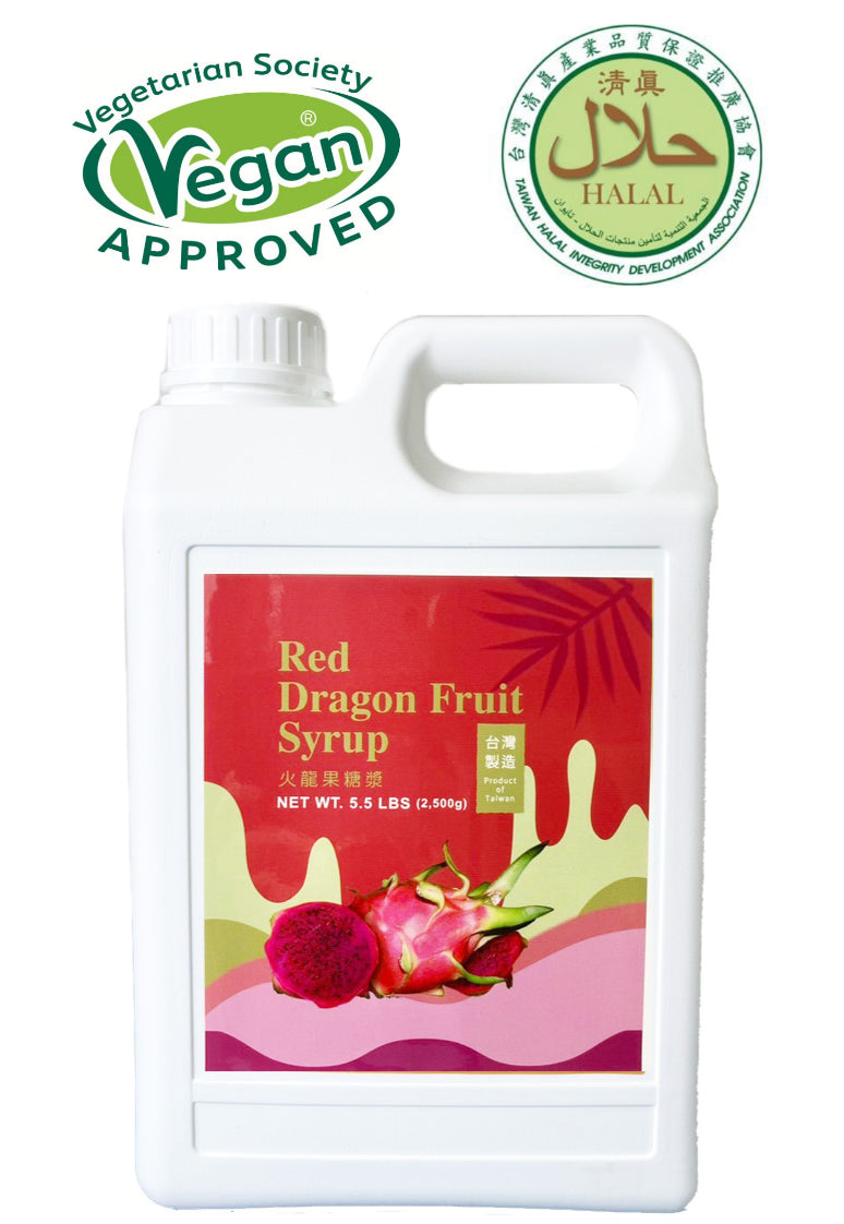 Boba Tea Company Red Dragon Fruit Juice Syrup - 2.5kg