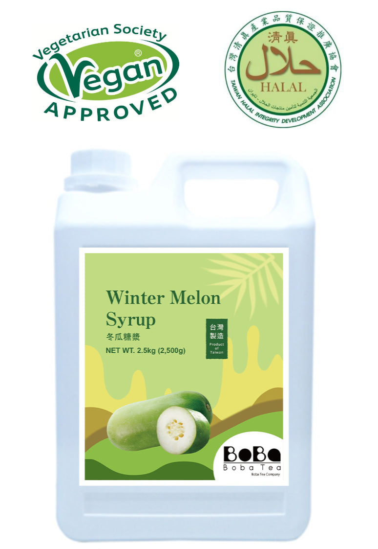 Boba Tea Company Winter Melon Juice Syrup - 2.5kg
