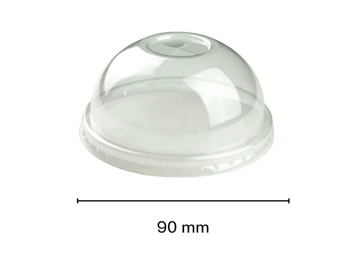 90mm PP Dome Cup Lids - 1000pcs