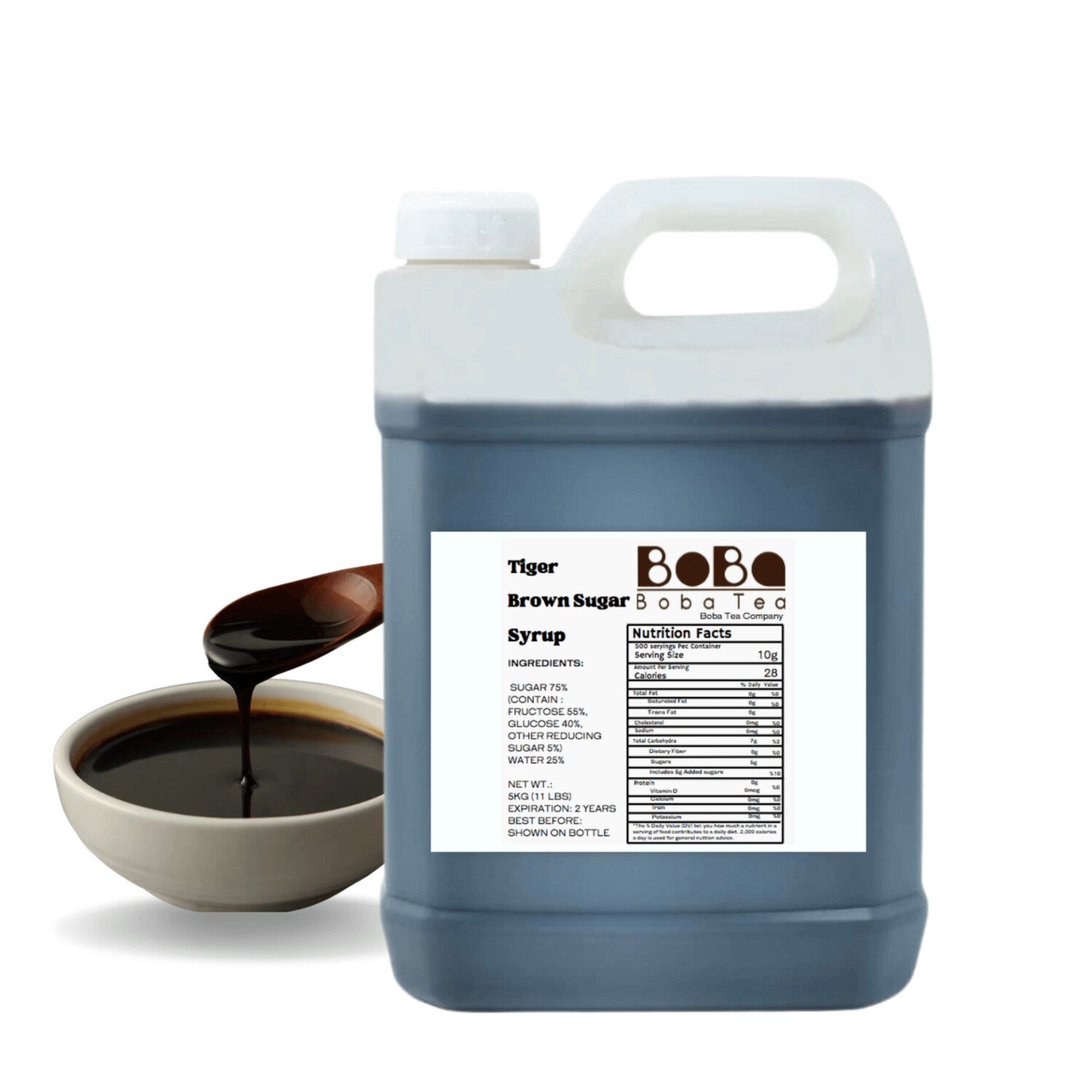 Boba Tea Company Tiger Brown Sugar Syrup - 5kg
