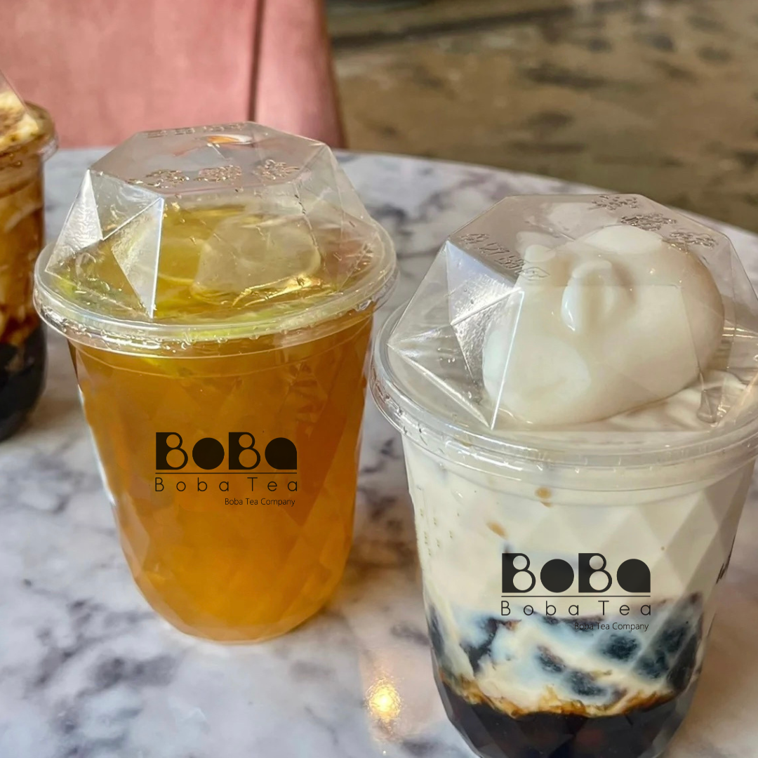 700ML Bubble Tea 95mm Diamond PP CUPS - 1000pcs