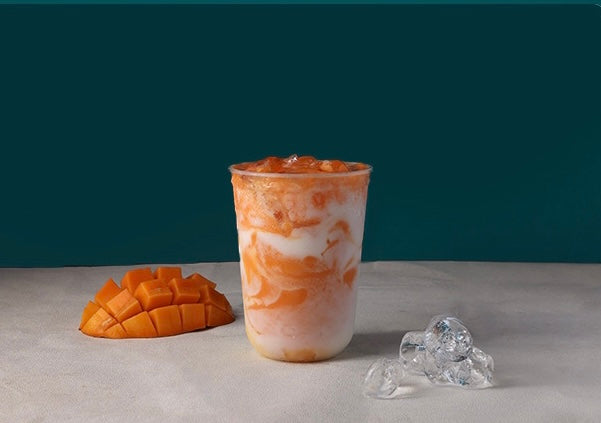 500ML Bubble Tea 90mm U Shape Chubby PP CUPS - 1000pcs