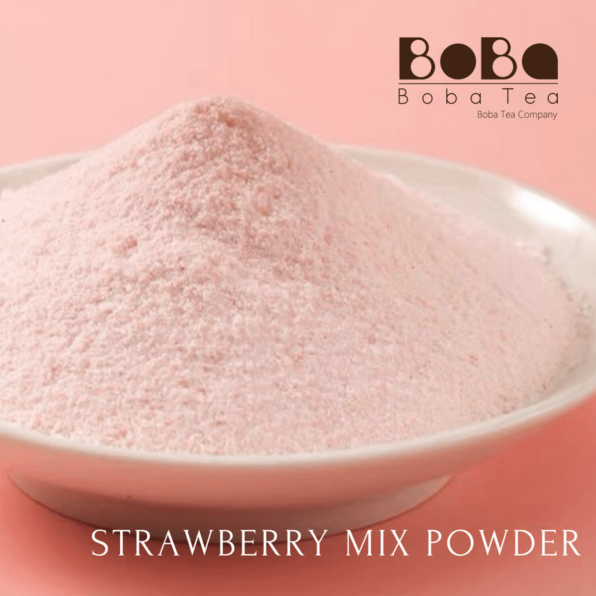 Boba Tea Company Strawberry  Powder - 1kg