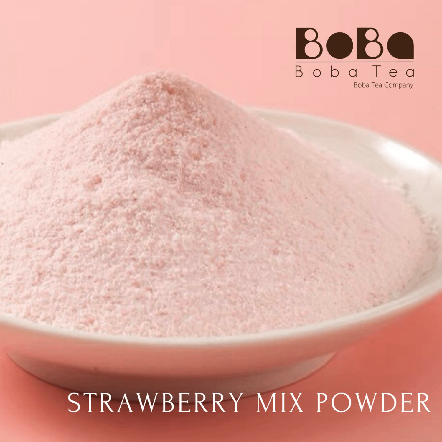 Boba Tea Company Strawberry  Powder - 1kg