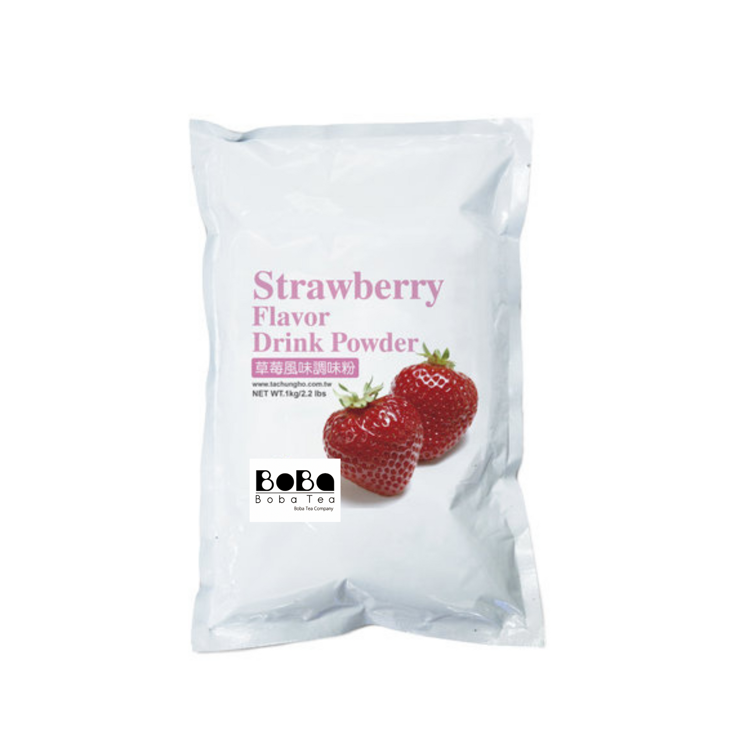 Boba Tea Company Strawberry  Powder - 1kg