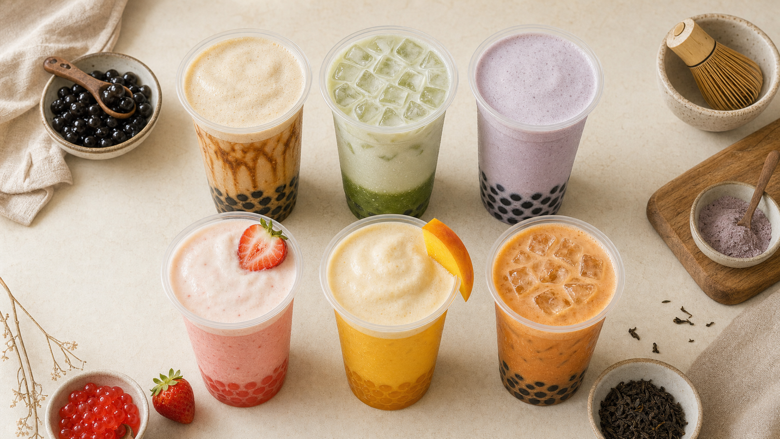 10 Best-Selling Bubble Tea Recipes for UK Cafes cover image