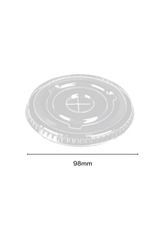 98mm PET Cup Lids - 1000pcs