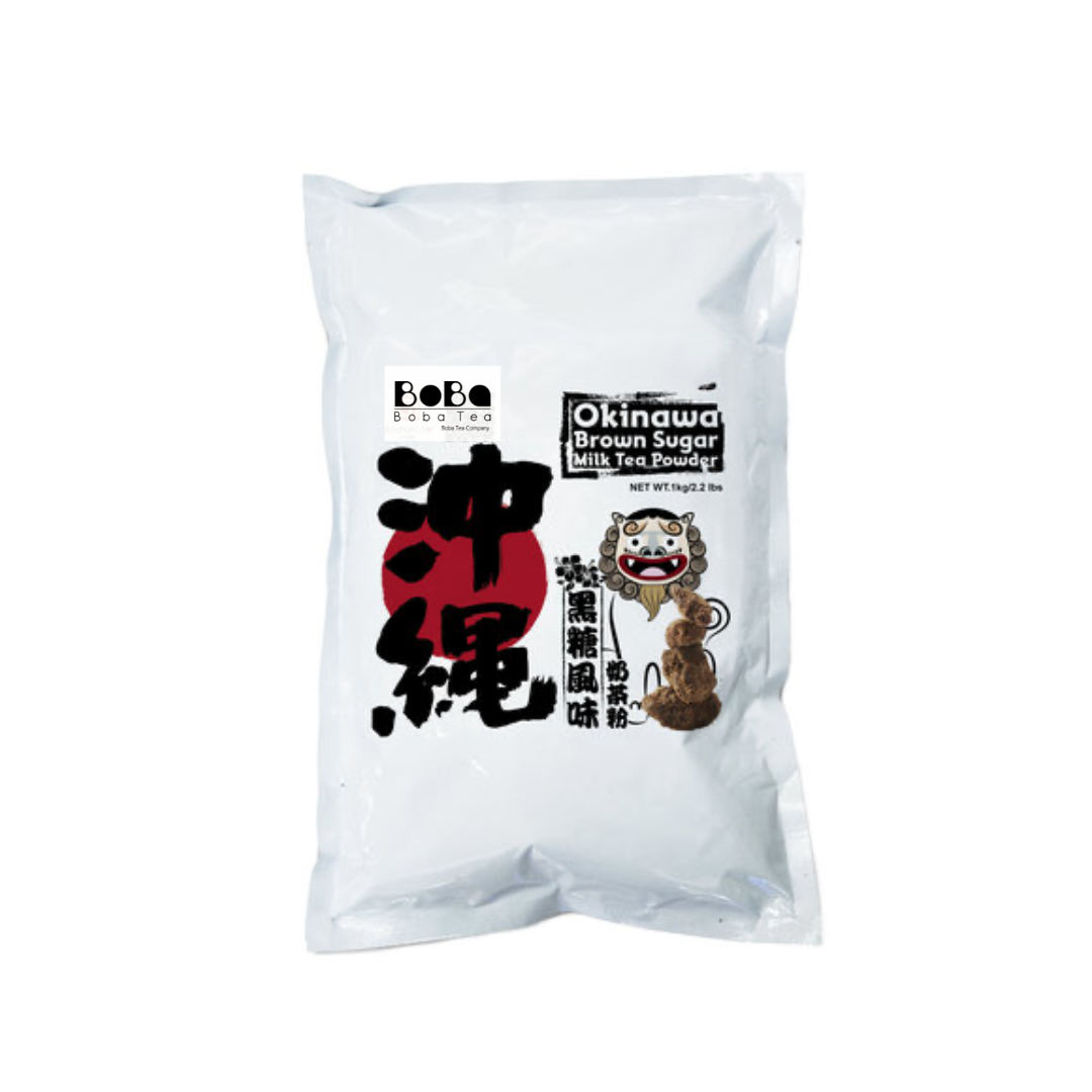 Boba Tea Company Okinawa Brown Sugar Milk Tea Powder - 1kg