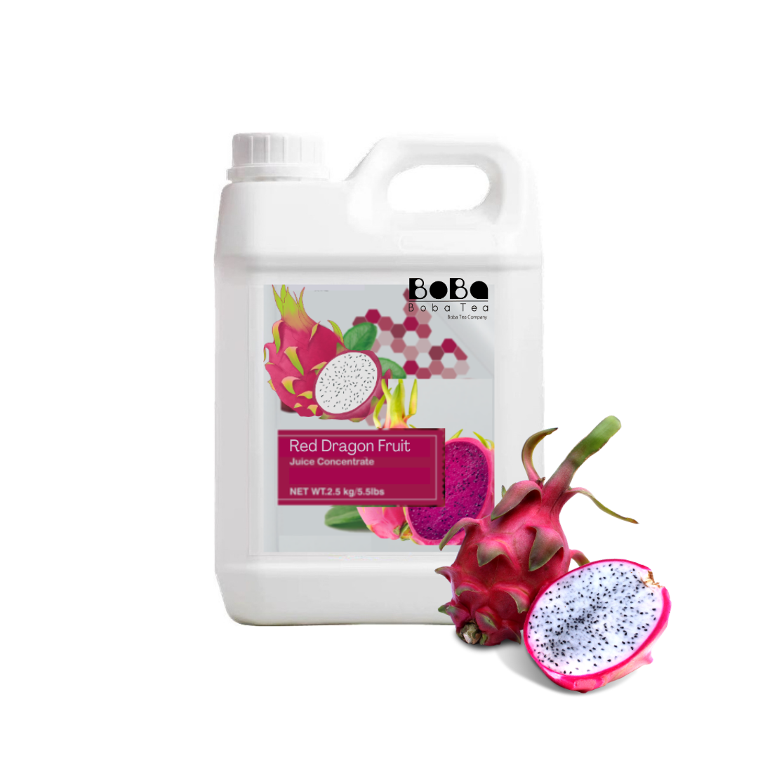 Boba Tea Company Red Dragon Fruit Juice Syrup - 2.5kg