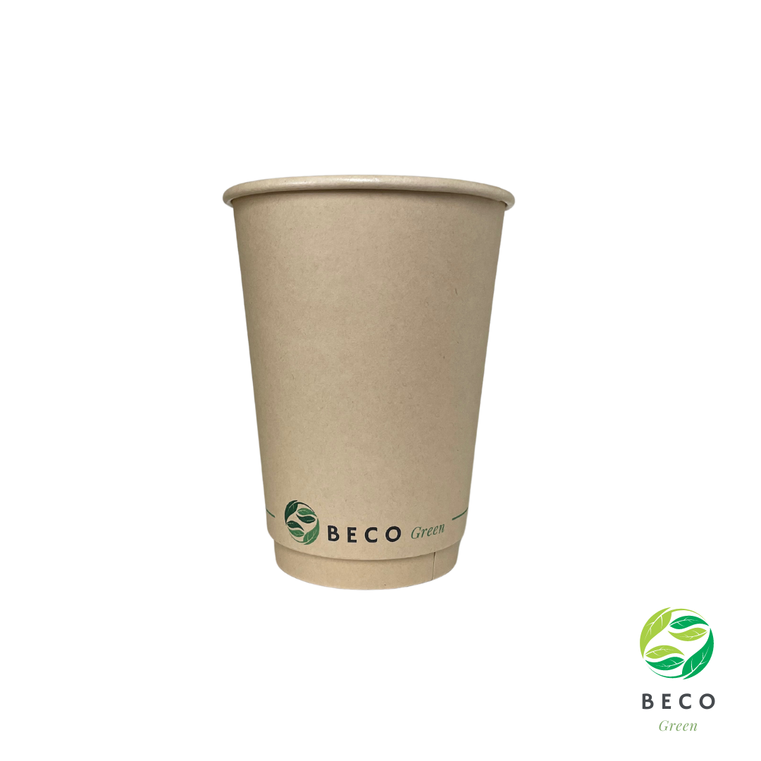 BECO Green Water-Based Coating Bamboo Fiber Coffee Cups