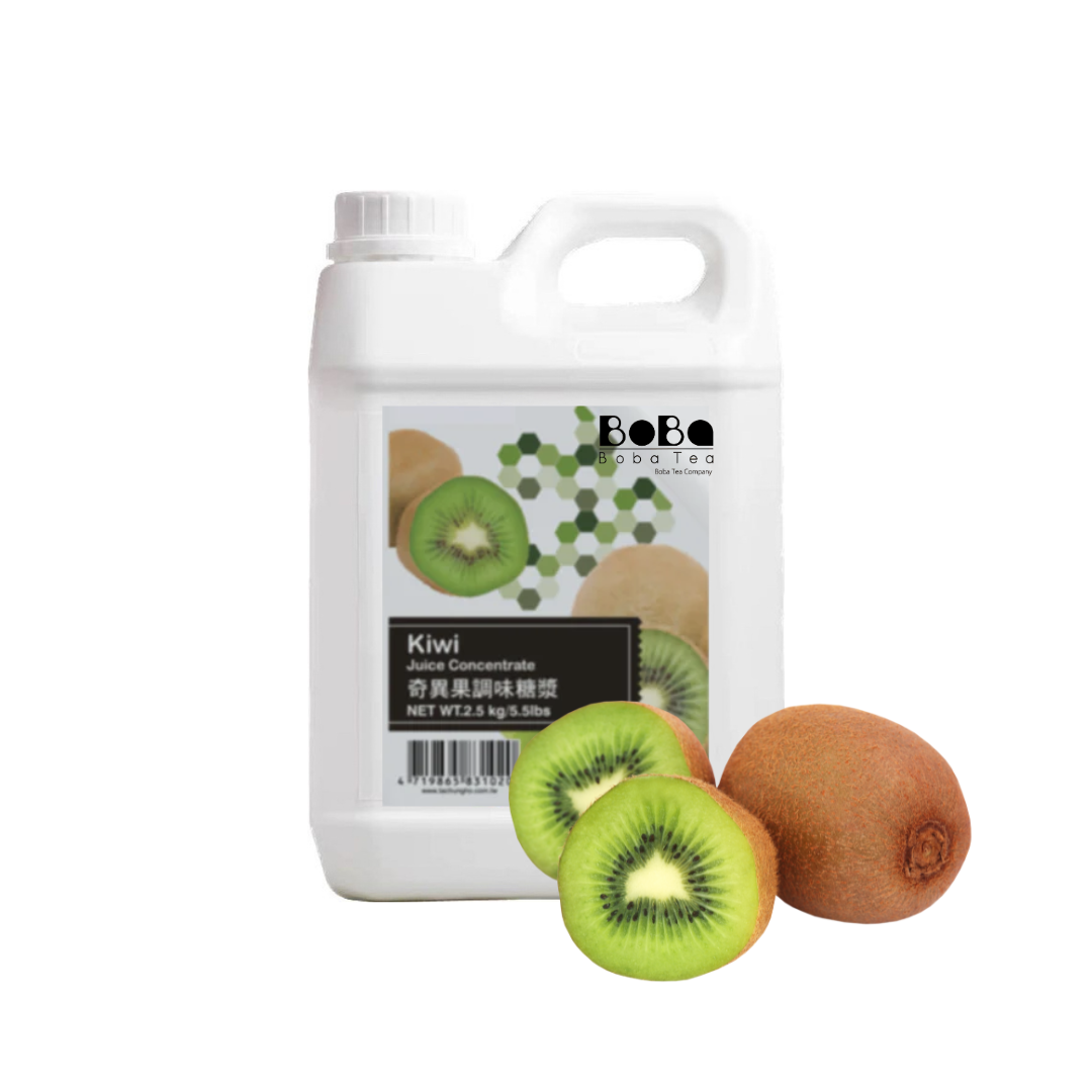 Kiwi Juice Syrup Bottle