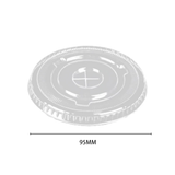 95mm PET Lids (1000 pcs)