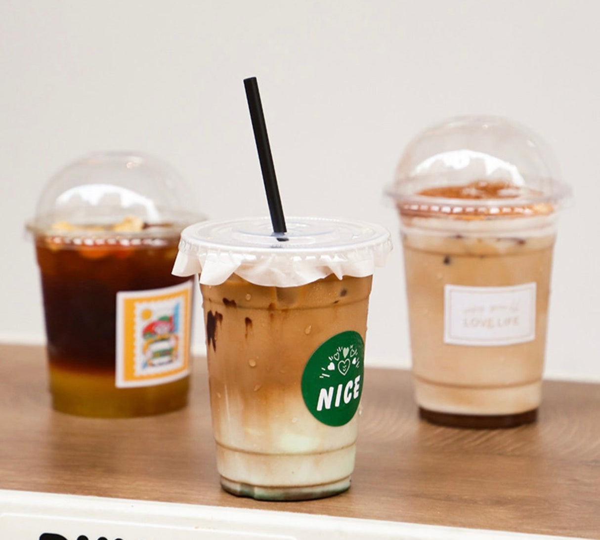 16oz Clear PET Smoothie Cups - 1000pcs