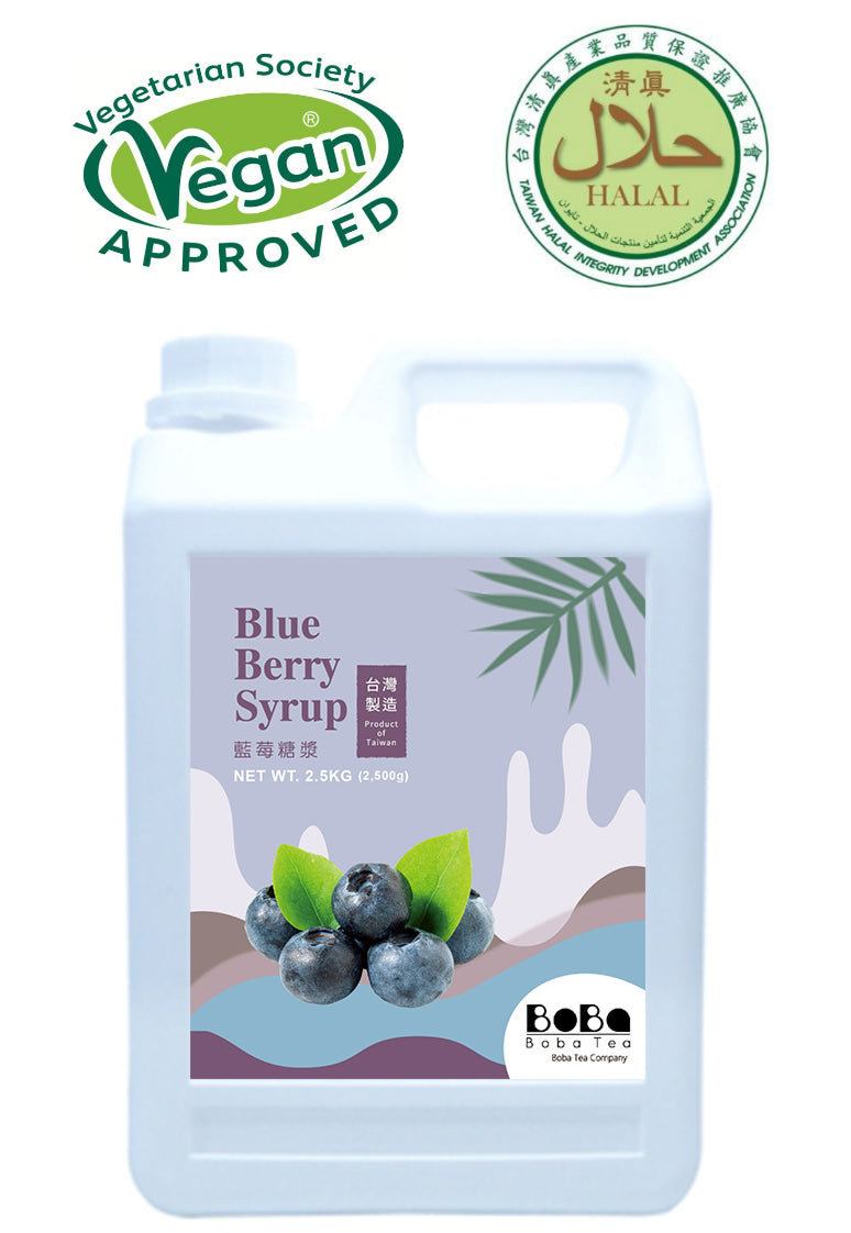 Boba Tea Company Blueberry Juice Syrup - 2.5kg