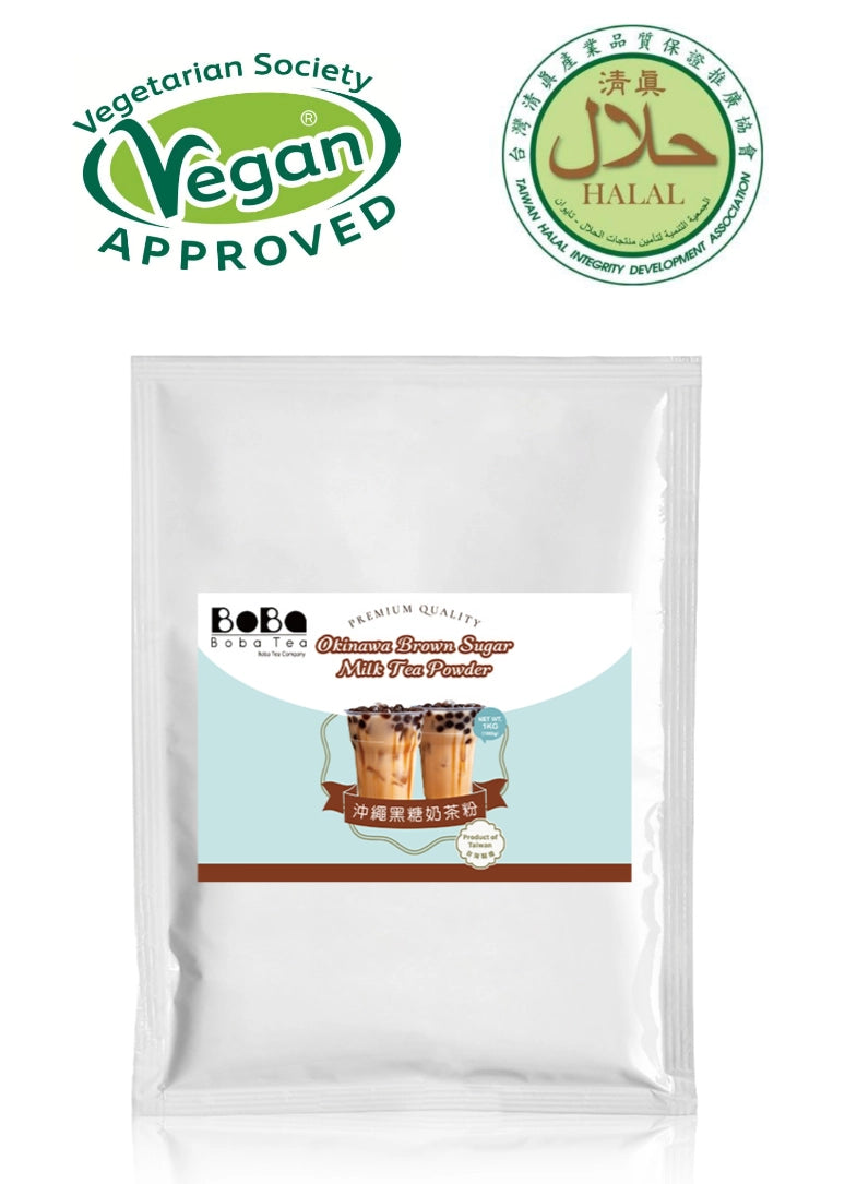 Boba Tea Company Okinawa Brown Sugar Milk Tea Powder - 1kg