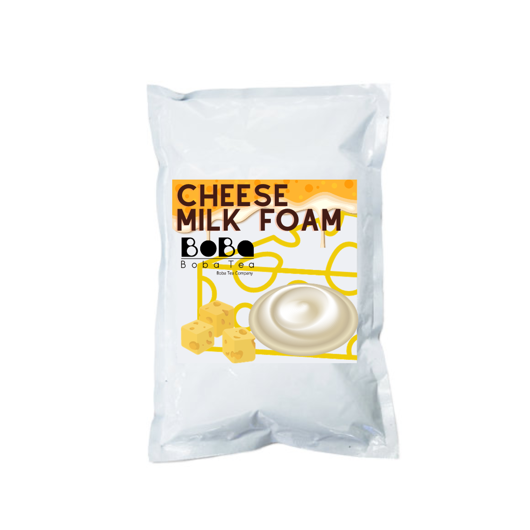 Boba Tea Company Cheese Milk Foam Powder Powder 1 kg Tub BOBA TEA COMPANY