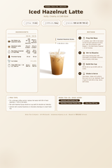 Recipe iced-hazelnut-latte: How to make Iced Hazelnut Latte using Boba Tea Company Hazelnut Latte Powder - 1kg