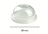 90mm PET Dome Lids (1000 pcs)