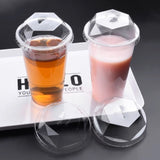 95mm PP Diamond cup Lids - 1000pcs
