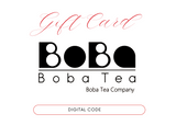 Boba Tea Company Gift Card